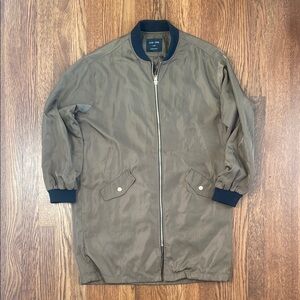 Olive Bomber Jacket